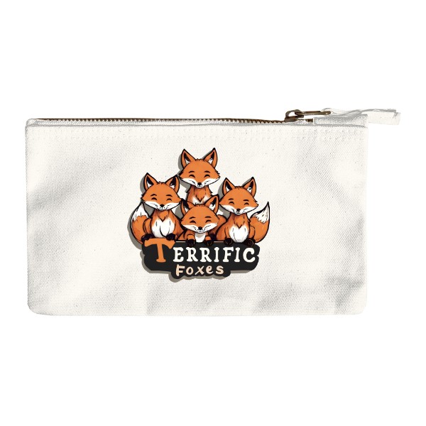 Kosmetická taška s potiskem Kosmetická taška Little Foxes